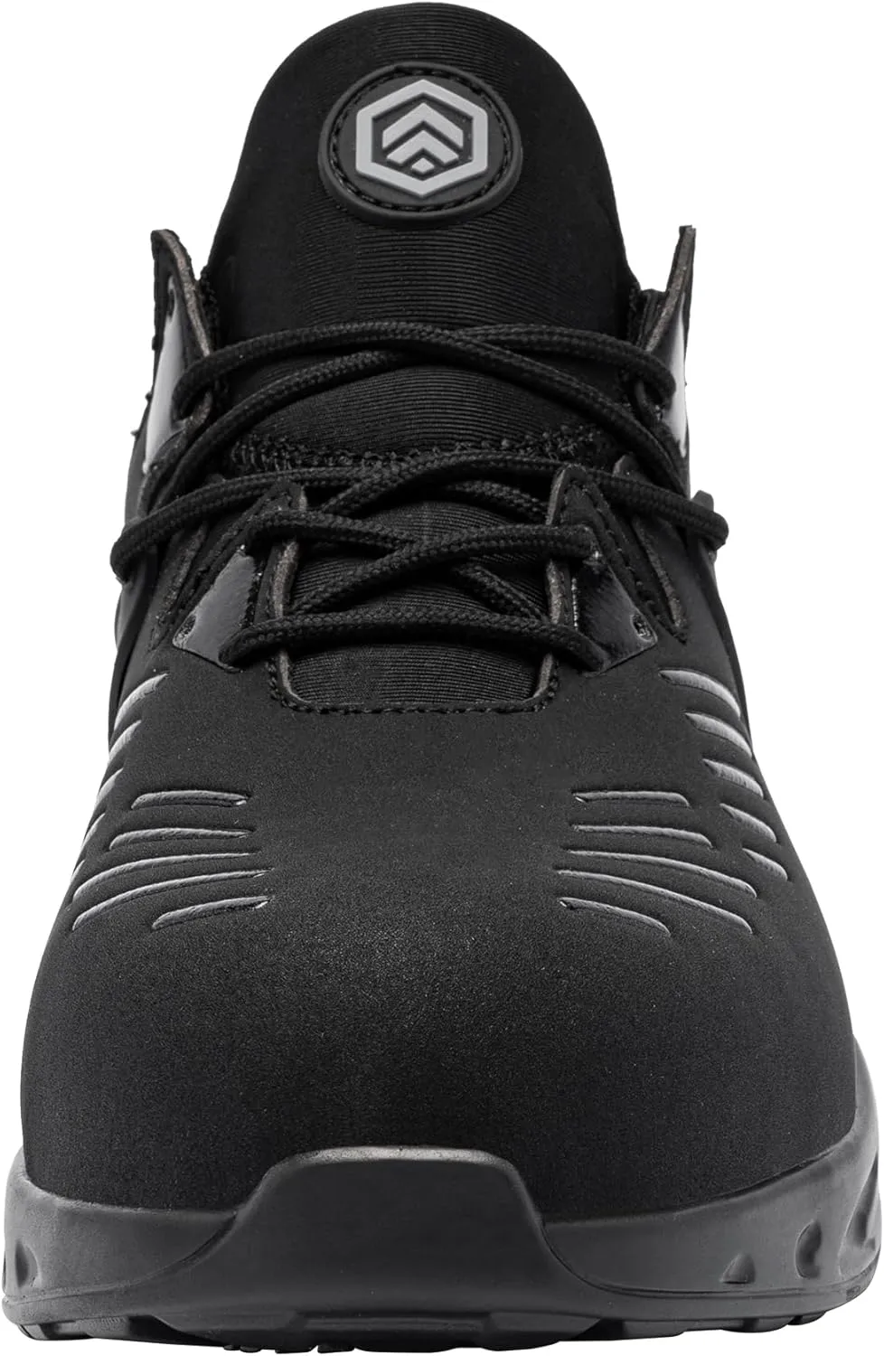 LARNMERN Steel Toe Shoes for Men Waterproof Slip Resistant Work Sneakers Athletic Durable Lightweight Comfortable Water Resistant Indestructible Construction Tennis Air Cushion