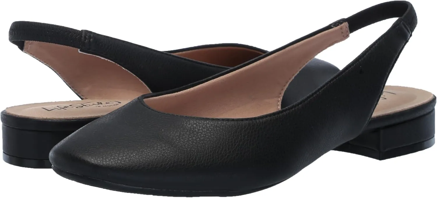LifeStride Women's Claire Slingback Ballet Flats