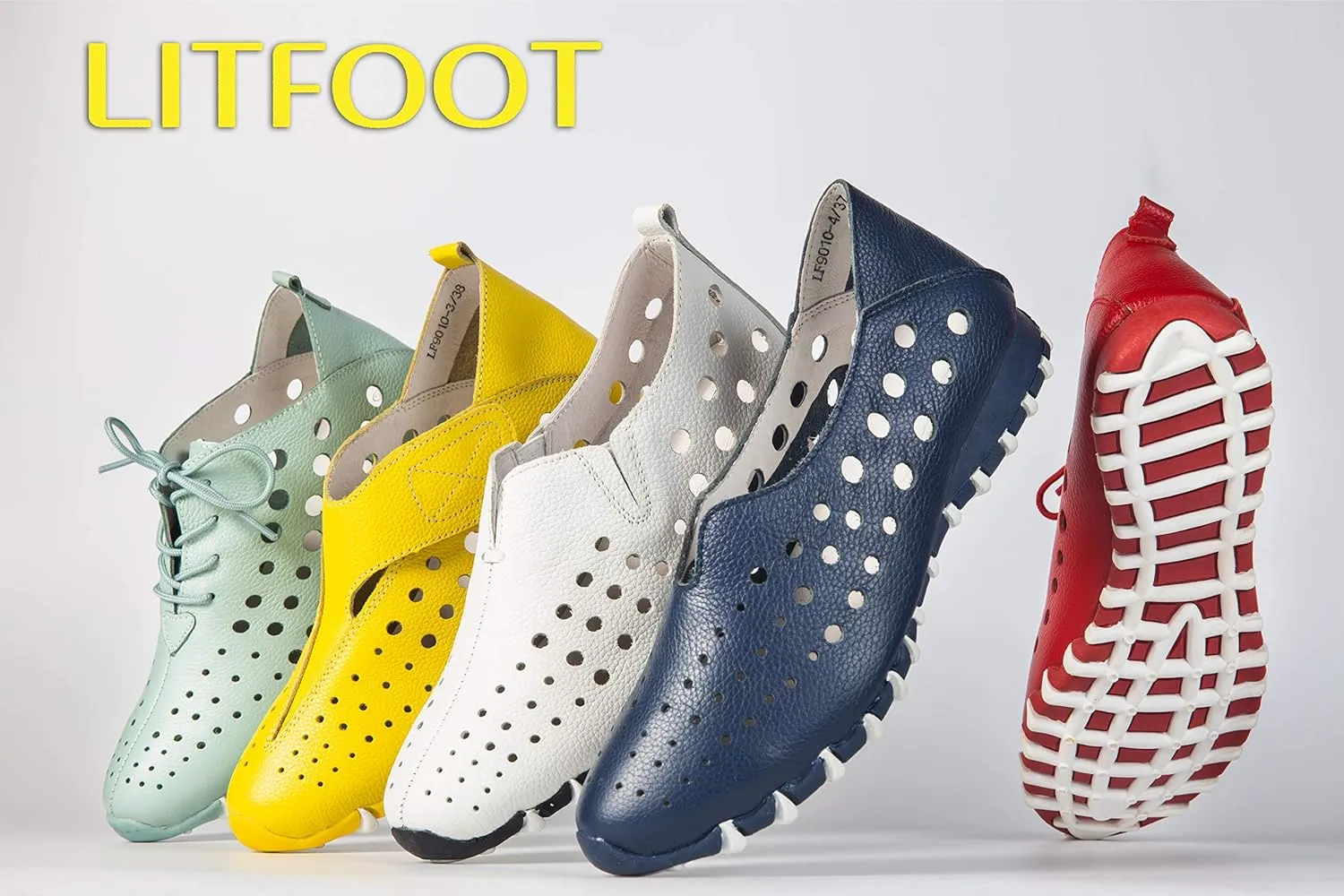 LITFOOT LF9010-3 Comfy Women's Leather Shoes