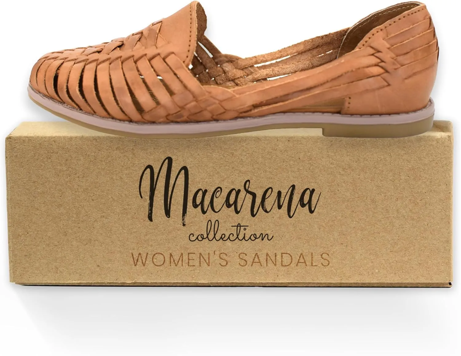 Macarena Collection Womens Shoes Leather Sandals for Women | Huarache Handmade Mexican Sandals Women | Comfortable & Stylish Womens Sandals 2206