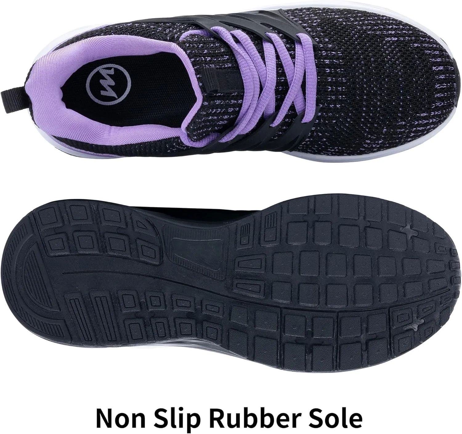 MAFEKE Womens Air Running Shoes Tennis Walking Sneakers Athletic Sport Shoes Lightweight Slip On Footwear for Gym Jogging Size 5.5-11