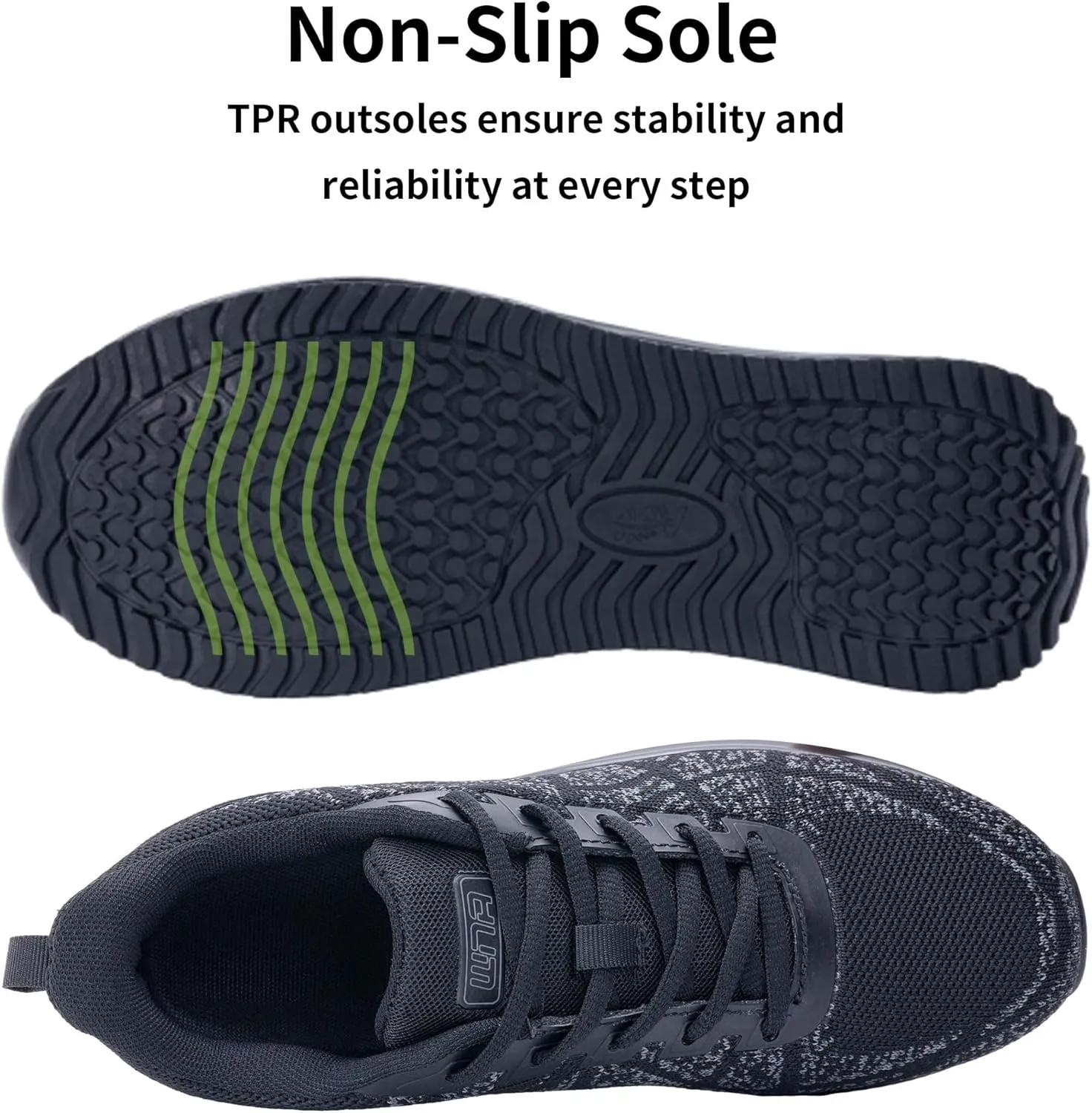 MAFEKE Womens Walking Shoes with Arch Support, Air Tennis Orthotic Fashion Sneakers for Plantar Fasciitis Pain Relief Size 5.5-11