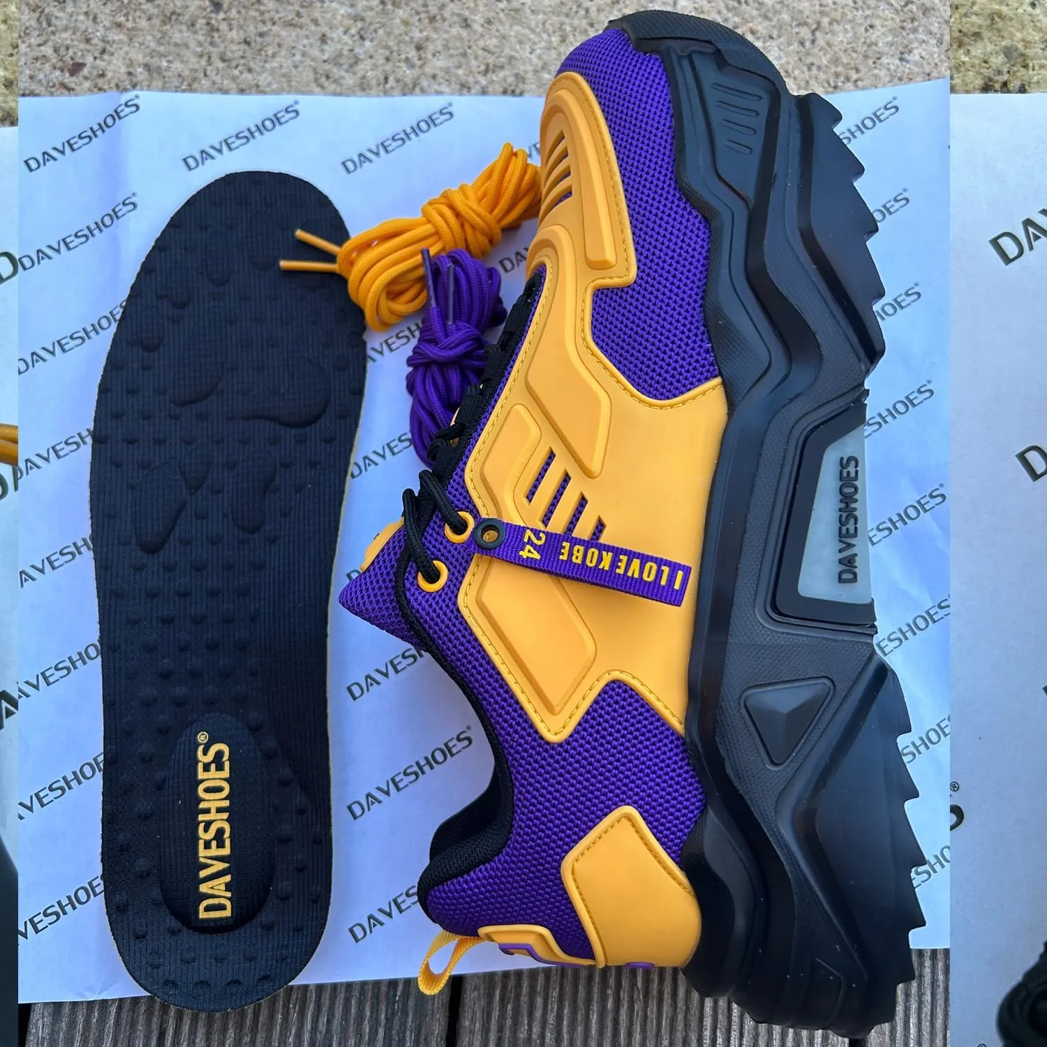 Mamba 24 Mens Wide Walking Shoes Height Increasing Luxury Mech Sneakers with Latex Insoles Mens Platform Shoes Hiptop Black Running Sport Shoes Male