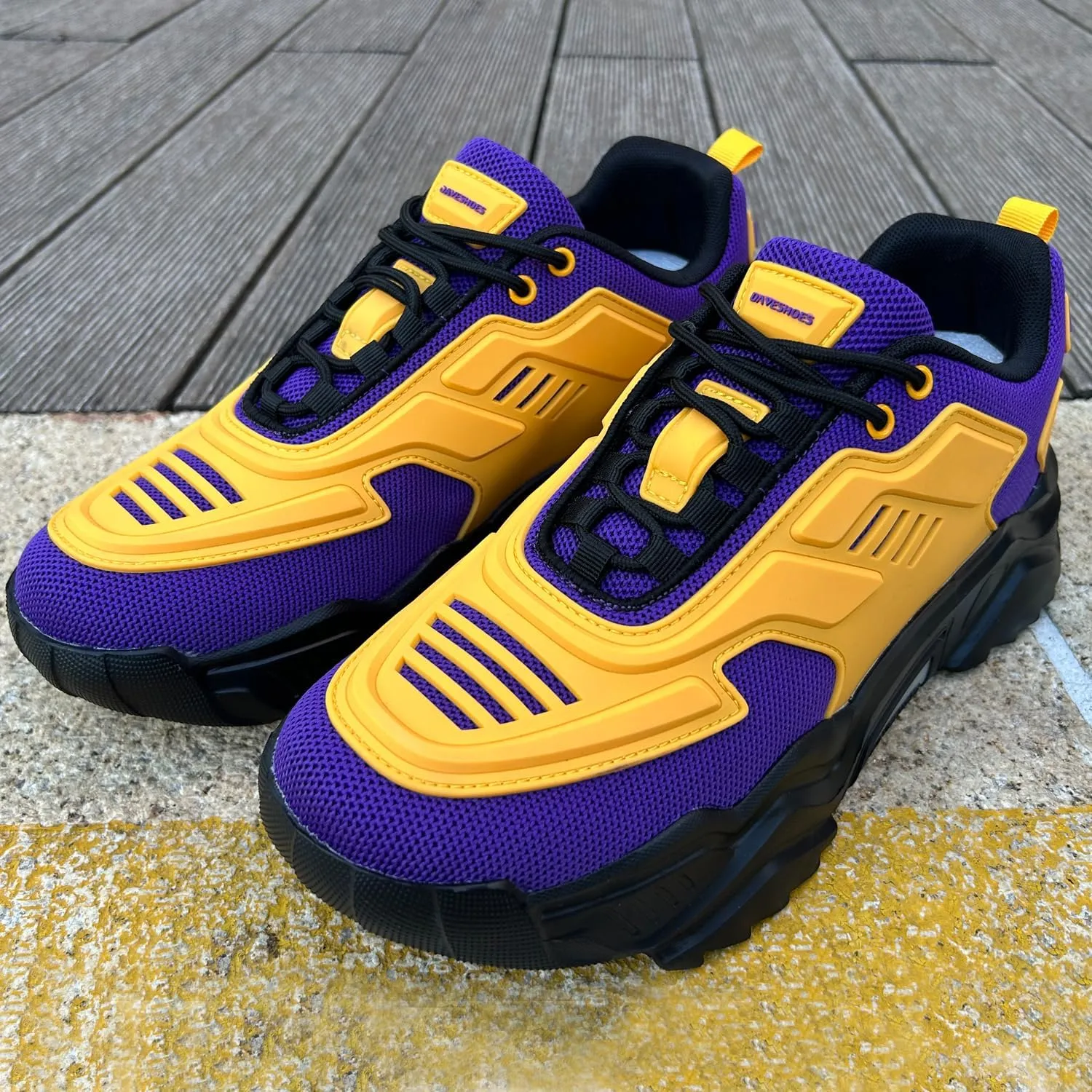 Mamba 24 Mens Wide Walking Shoes Height Increasing Luxury Mech Sneakers with Latex Insoles Mens Platform Shoes Hiptop Black Running Sport Shoes Male