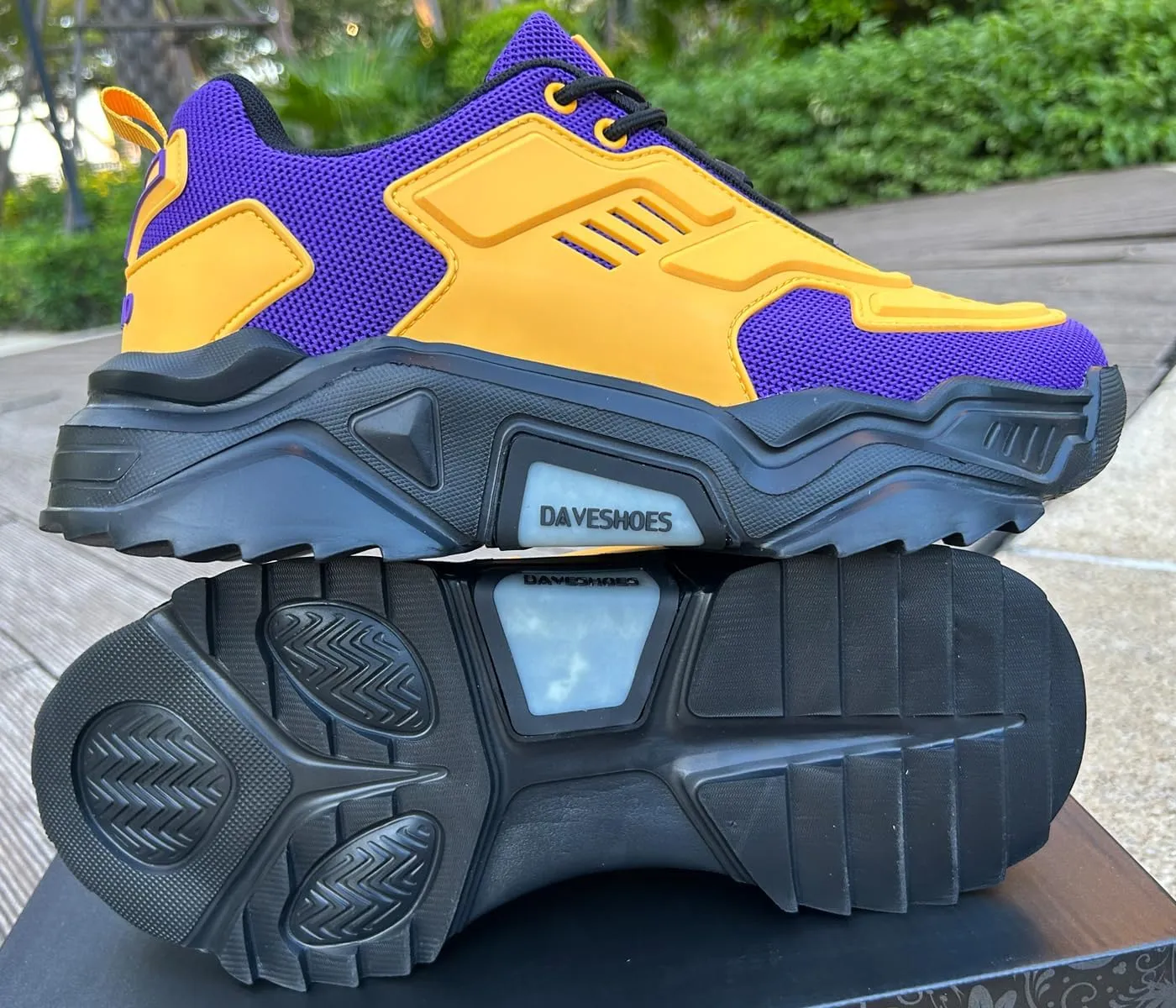Mamba 24 Mens Wide Walking Shoes Height Increasing Luxury Mech Sneakers with Latex Insoles Mens Platform Shoes Hiptop Black Running Sport Shoes Male