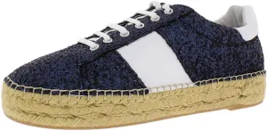 Marc Fisher LTD Margo 2 Chunky Glitter Sneakers Blue Multi Fabric