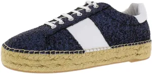 Marc Fisher LTD Margo 2 Chunky Glitter Sneakers Blue Multi Fabric