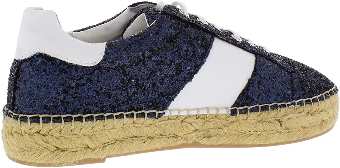 Marc Fisher LTD Margo 2 Chunky Glitter Sneakers Blue Multi Fabric