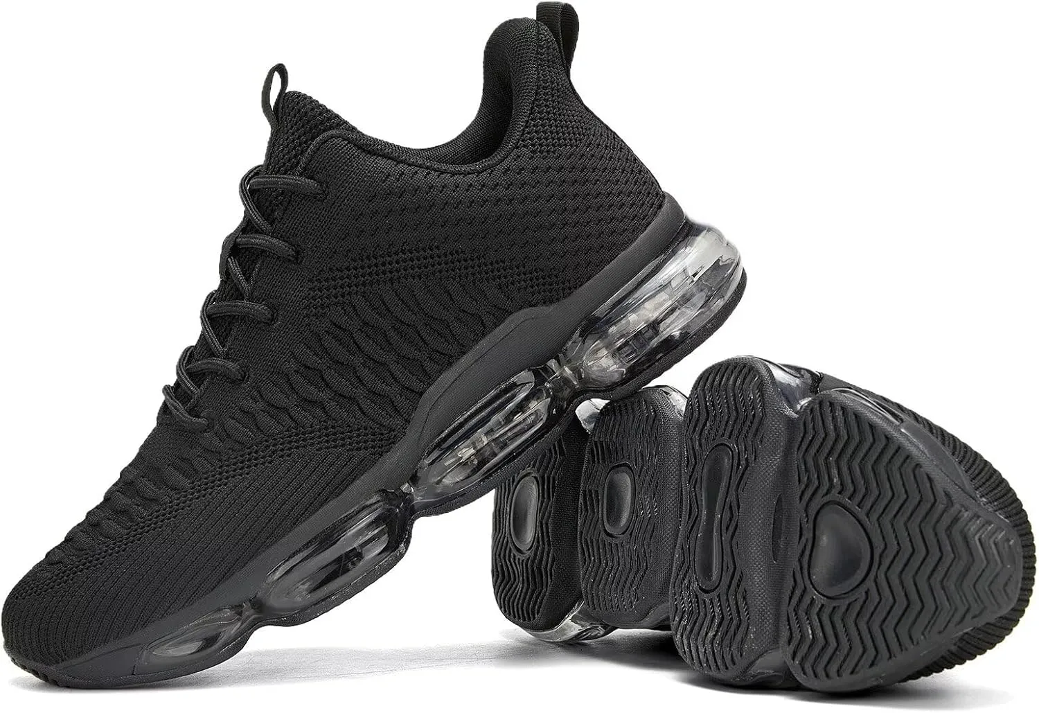 Mens Air Cushion Running Shoes Fashion Casual Walking Tennis Sneakers Non Slip Breathable Trail Sport Gym