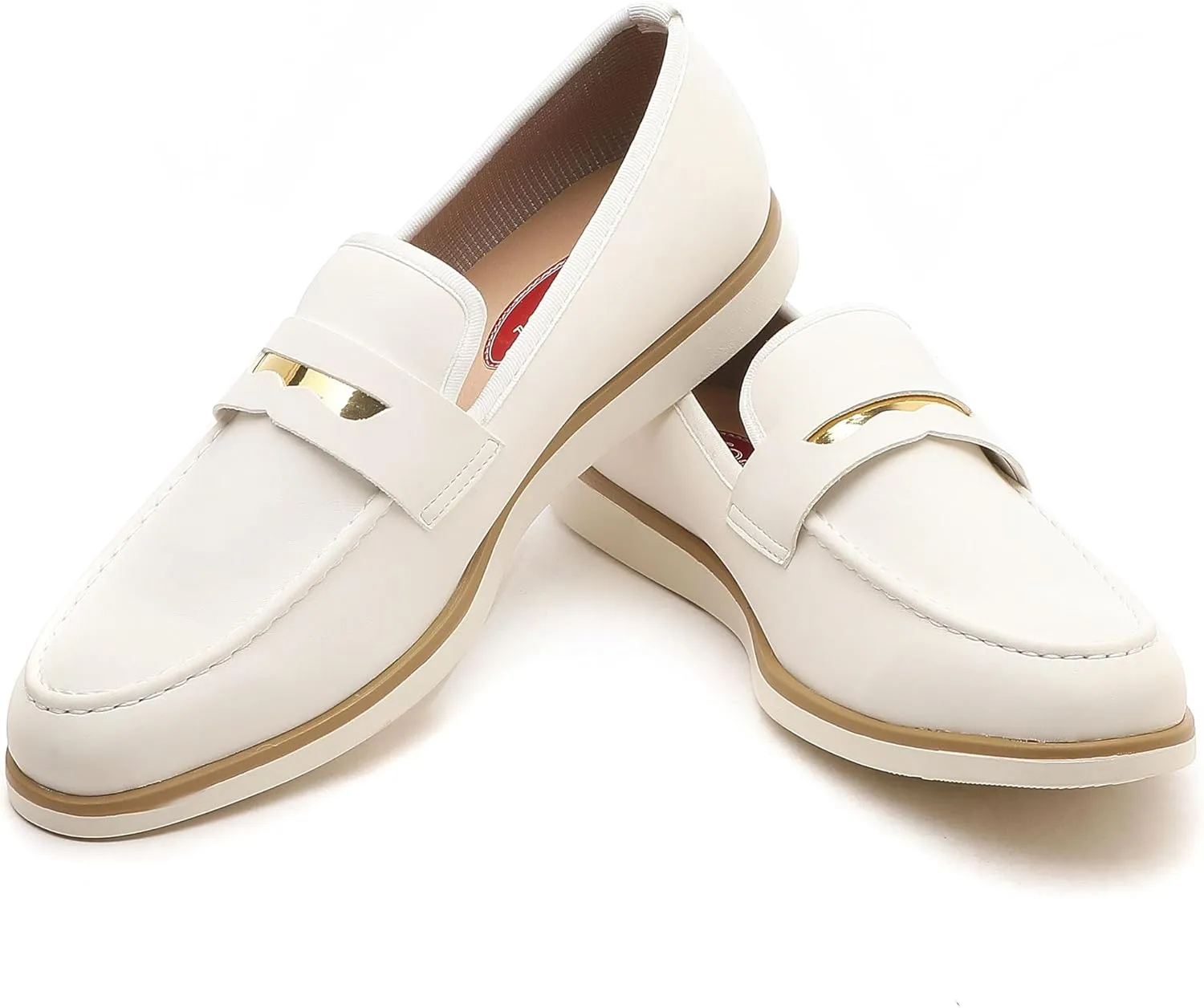 Men's Casual Loafers & Slip On Shoes Daily Commuting Comfortable Canvas Shoes Lightweight Non-Slip Walking Penny Shoes for Men