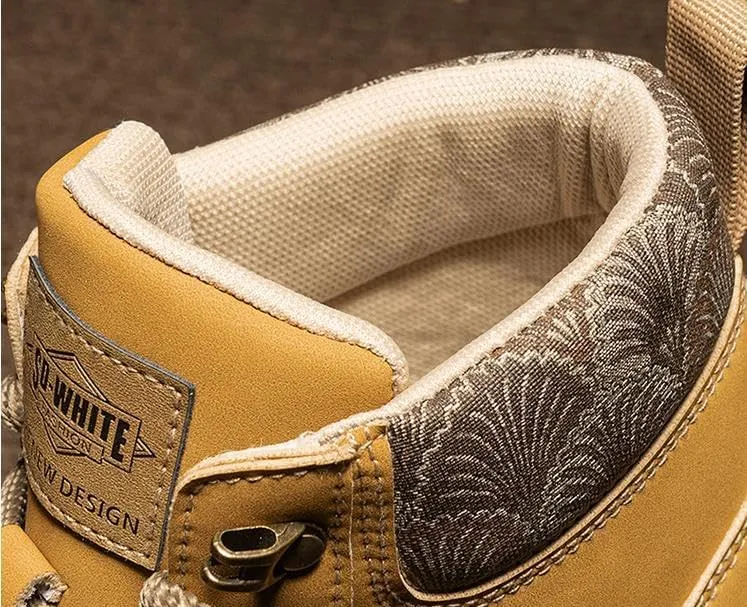 Men's high-top Sneakers, Skateboarding, Casual Walking Shoes, Street Graffiti, Fashion Sneakers, Sneakers, Cargo Shoes