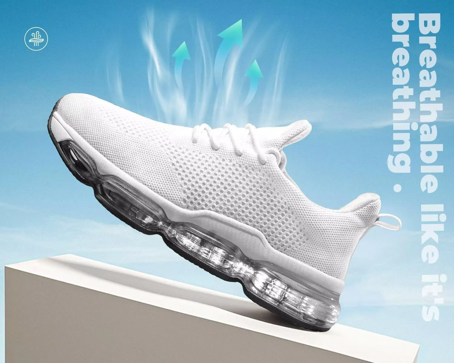 Mens Running Shoes Air Cushion Walking Basketball Sneakers Fashion Tennis Breathable Sport Gym Fitness Cross Trainers