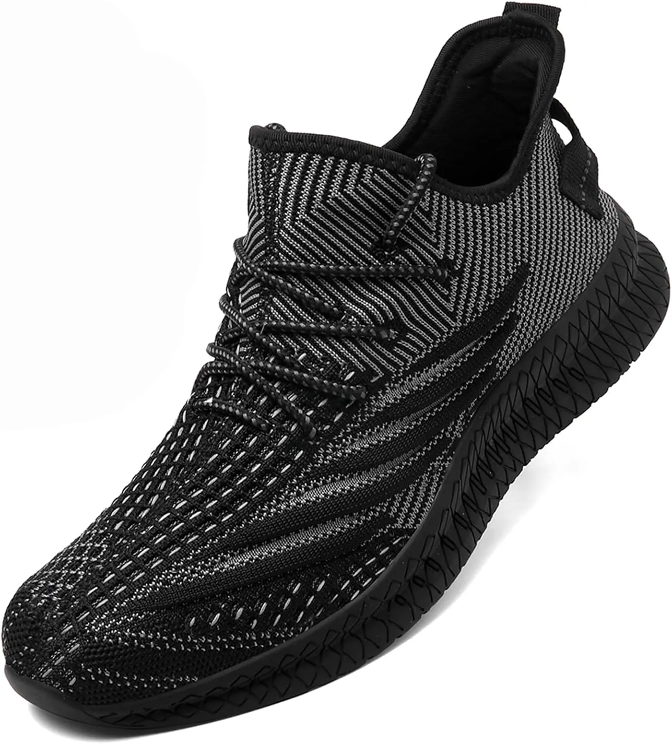 Men's Running Shoes - Lightweight Athletic Sneakers with Breathable Mesh, Non-Slip Sole for Gym, Walking, and Daily Wear - Available in Sizes 14-18