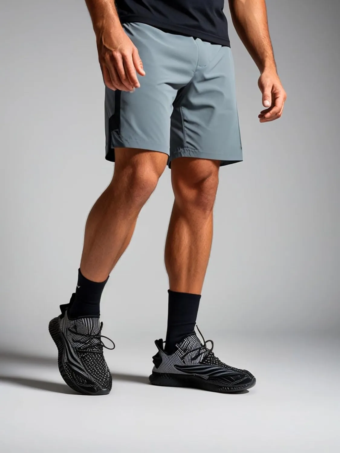 Men's Running Shoes - Lightweight Athletic Sneakers with Breathable Mesh, Non-Slip Sole for Gym, Walking, and Daily Wear - Available in Sizes 14-18