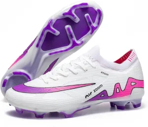 Men's Soccer Cleats Shoes Football Cleats Shoes Training Athletic Women Professional Sneaker Outdoor for AG/FG