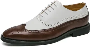Men's Vintage Spike Dress Loafers Slip On Fashion Shoes Classic Slip-on Formal Shoes Men's Leather Printed Chunky Platform Penny Shoes