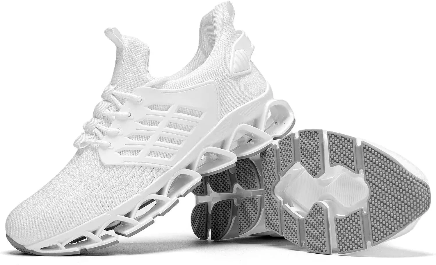 Mens Walking Shoes Slip on Blade Tennis Casual Fashion Trail Running Sneakers Comfort Non Slip Work Sport Athletic Trainers