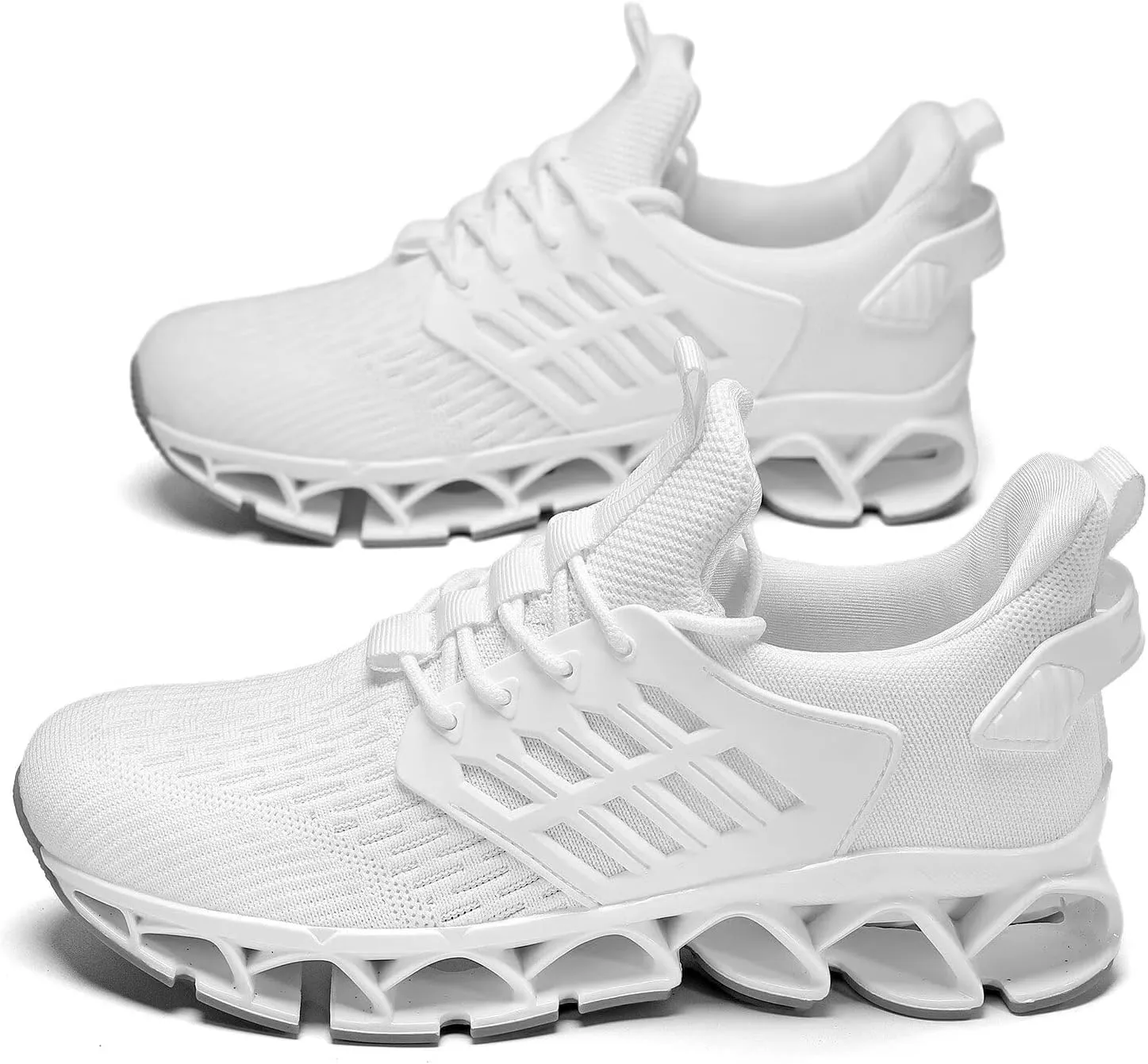 Mens Walking Shoes Slip on Blade Tennis Casual Fashion Trail Running Sneakers Comfort Non Slip Work Sport Athletic Trainers
