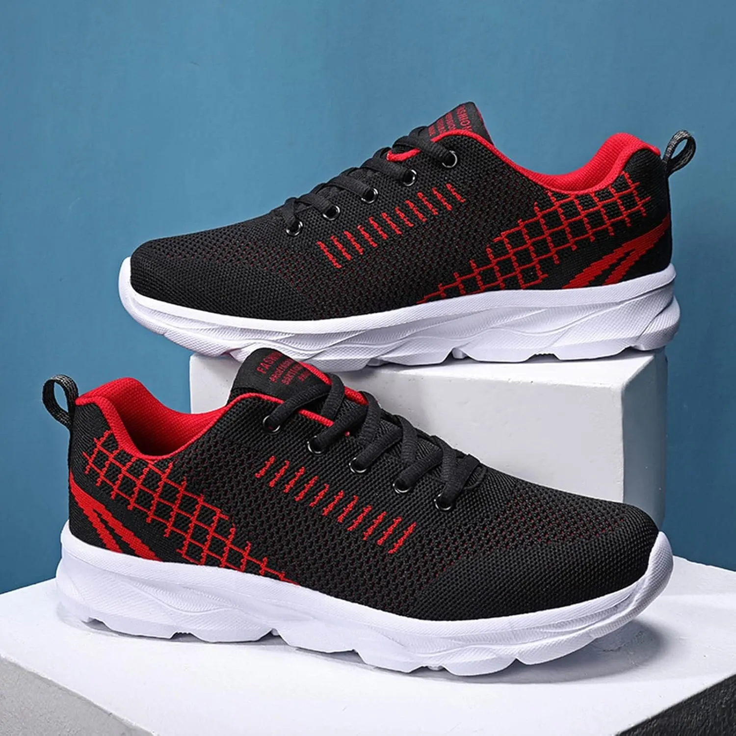 Mens Wide Sneakers Size 11w Sneakers Comfortable Fashion Shoes Lace-up Men's Sports S Sneakers for Men