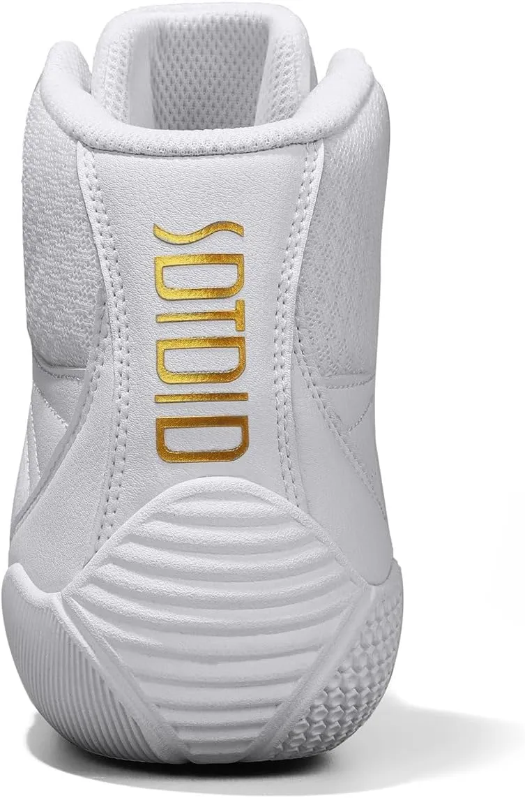 Men's Wrestling Shoes with Lightweight,Sdtdid Boxing Shoes Made of Micro Suede for Gym,Powerlifting,Bodybuilding,Training Etc.
