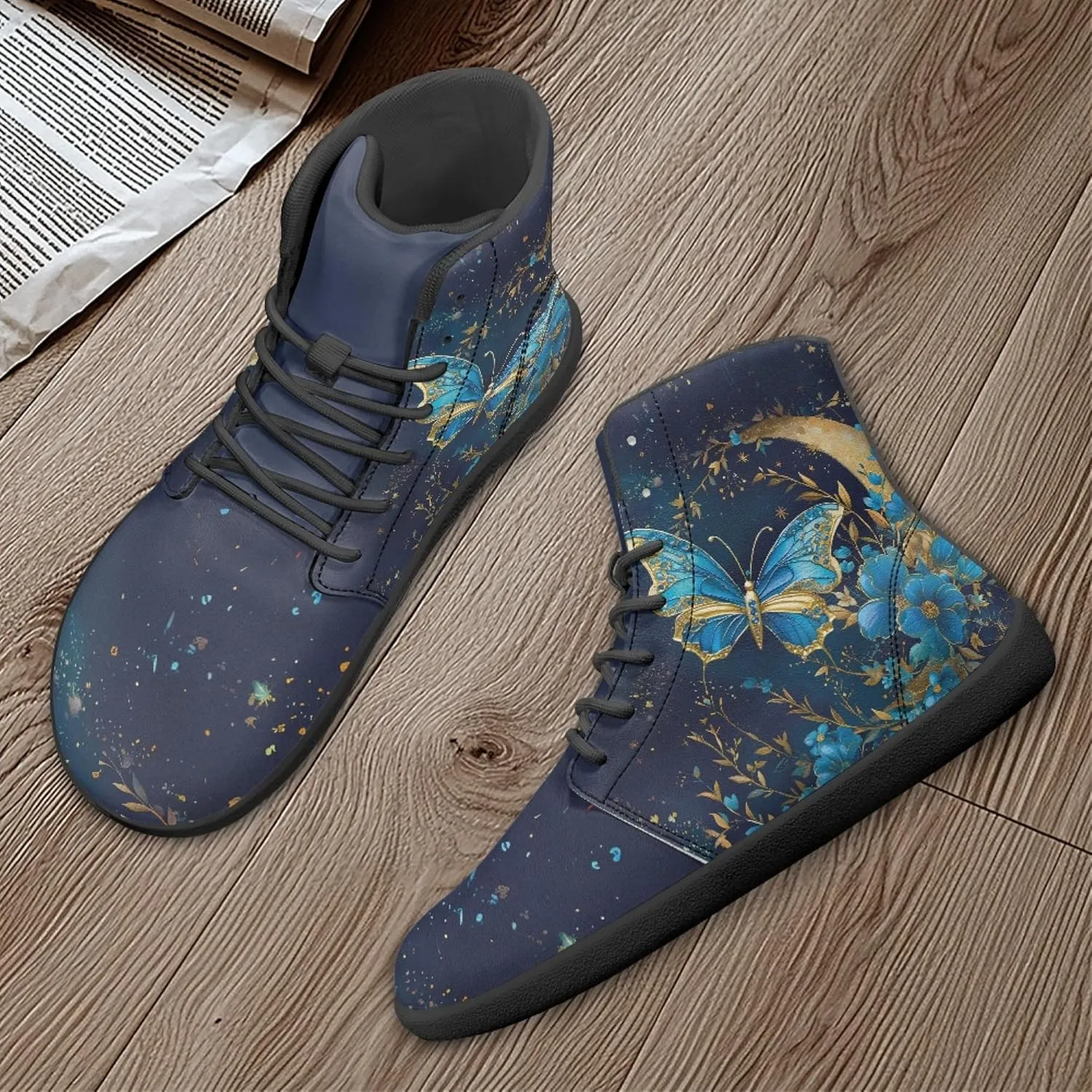 Micoklinlin Minimalist Barefoot Shoes for Women Men Novelty Waterproof Trail Running Sneaker Wide Toe Zero Drop Walking Shoes