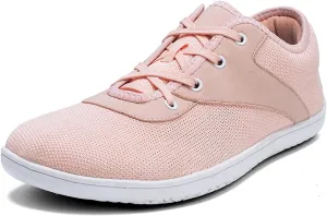 Minimalist Barefoot Shoes Womens Mens | Zero Drop Sole | Wide Toe Box | Fashion Canvas Sneakers Casual Walking Shoes Cross Trainer City Road Running Shoes
