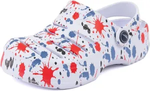 Nautica Kids Clog Sandals – Slip-On Lightweight Water Shoes with Adjustable Heel Strap – Comfortable EVA Slip-Resistant Clogs for Boys & Girls – Toddler & Youth Sizes
