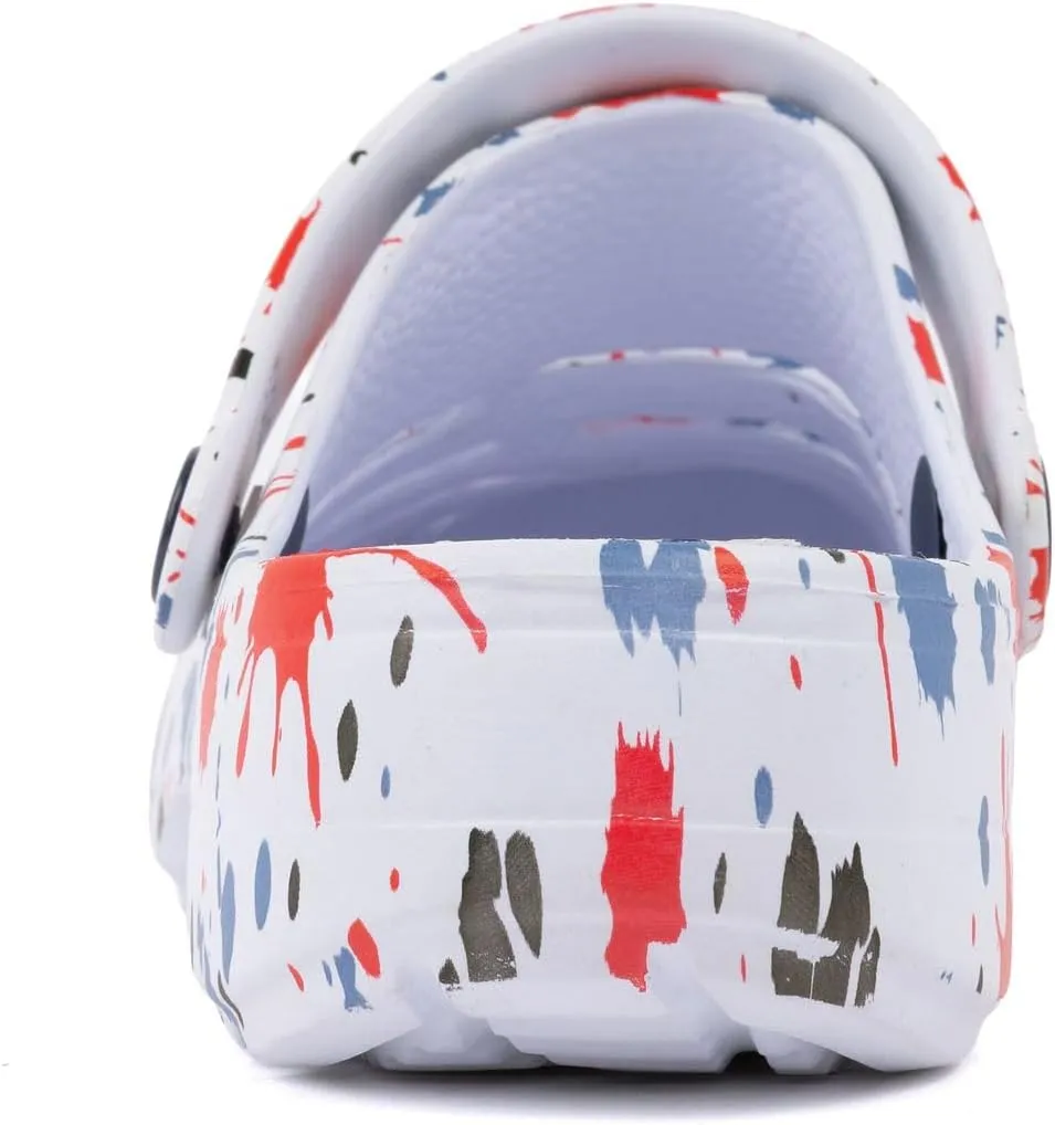 Nautica Kids Clog Sandals – Slip-On Lightweight Water Shoes with Adjustable Heel Strap – Comfortable EVA Slip-Resistant Clogs for Boys & Girls – Toddler & Youth Sizes