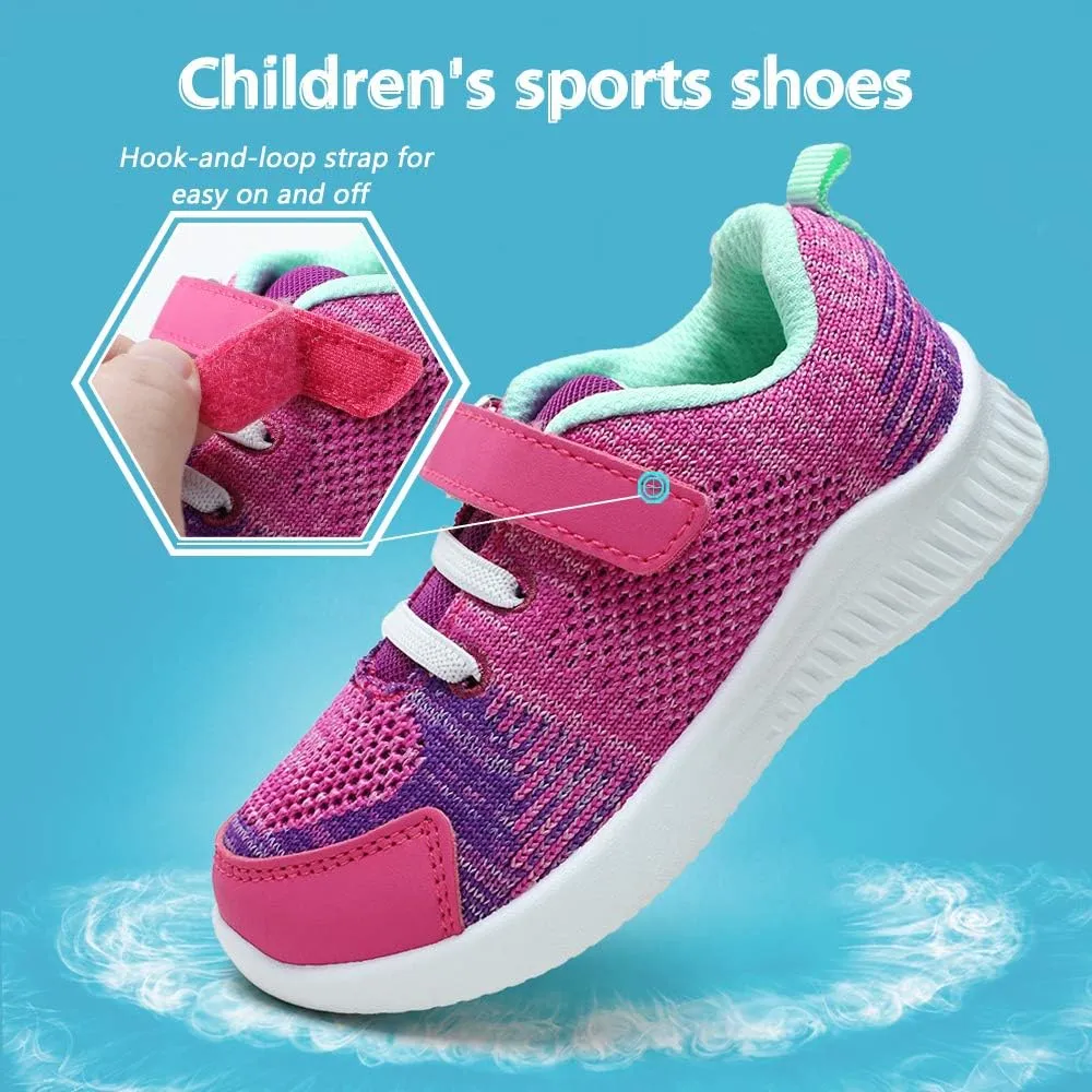 nerteo Toddler/Little Kid Boys Girls Shoes Running/Walking Sports Sneakers