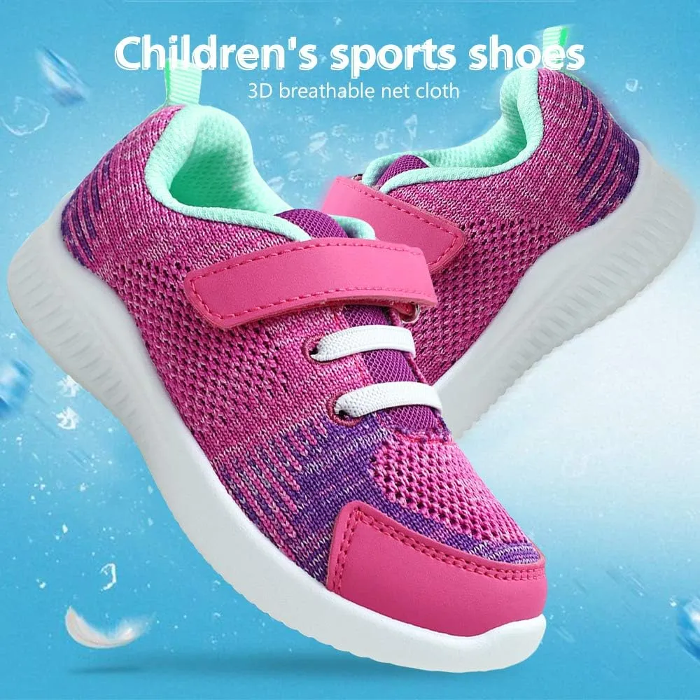 nerteo Toddler/Little Kid Boys Girls Shoes Running/Walking Sports Sneakers