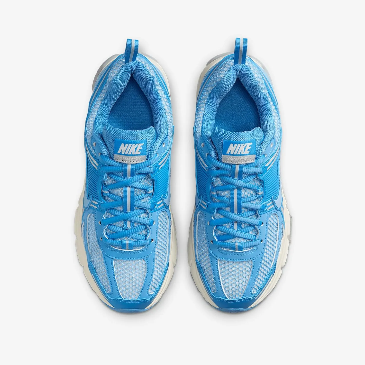 Nike Vomero 5 Big Kids' Shoes (HF6998-400, Blue Beyond/Wolf Grey/Sail/Psychic Blue)