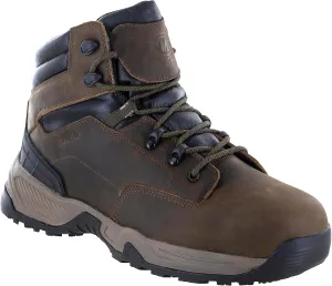 Northside Mens Garner Mid CT Composite Toe Waterproof Work Boots - Electrical Hazard Resistance, Oil & Slip Resistance with Memory Foam Insole - Full Grain Leather Upper with EVA midsole