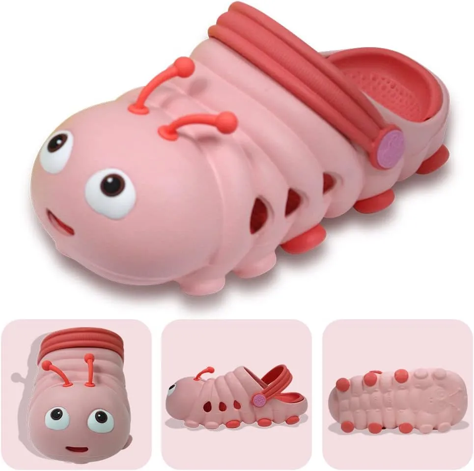 NW Kids Cute Clogs Garden Shoes Toddler Boys Girls Non-Slip Soft EVA Slides Slippers Indoor Outdoor Waterproof Children Water Shower Beach Pool Sandals