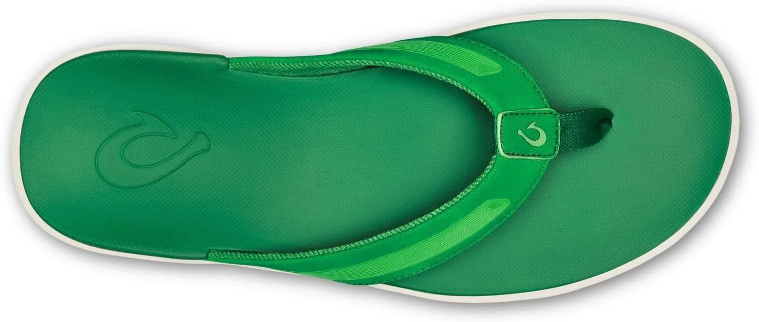 OLUKAI Leeward Men's Beach Sandals, Quick-Dry Flip Flop Slides, Water Friendly Versatility & Wet Grip Traction, Comfort Fit & Arch Support