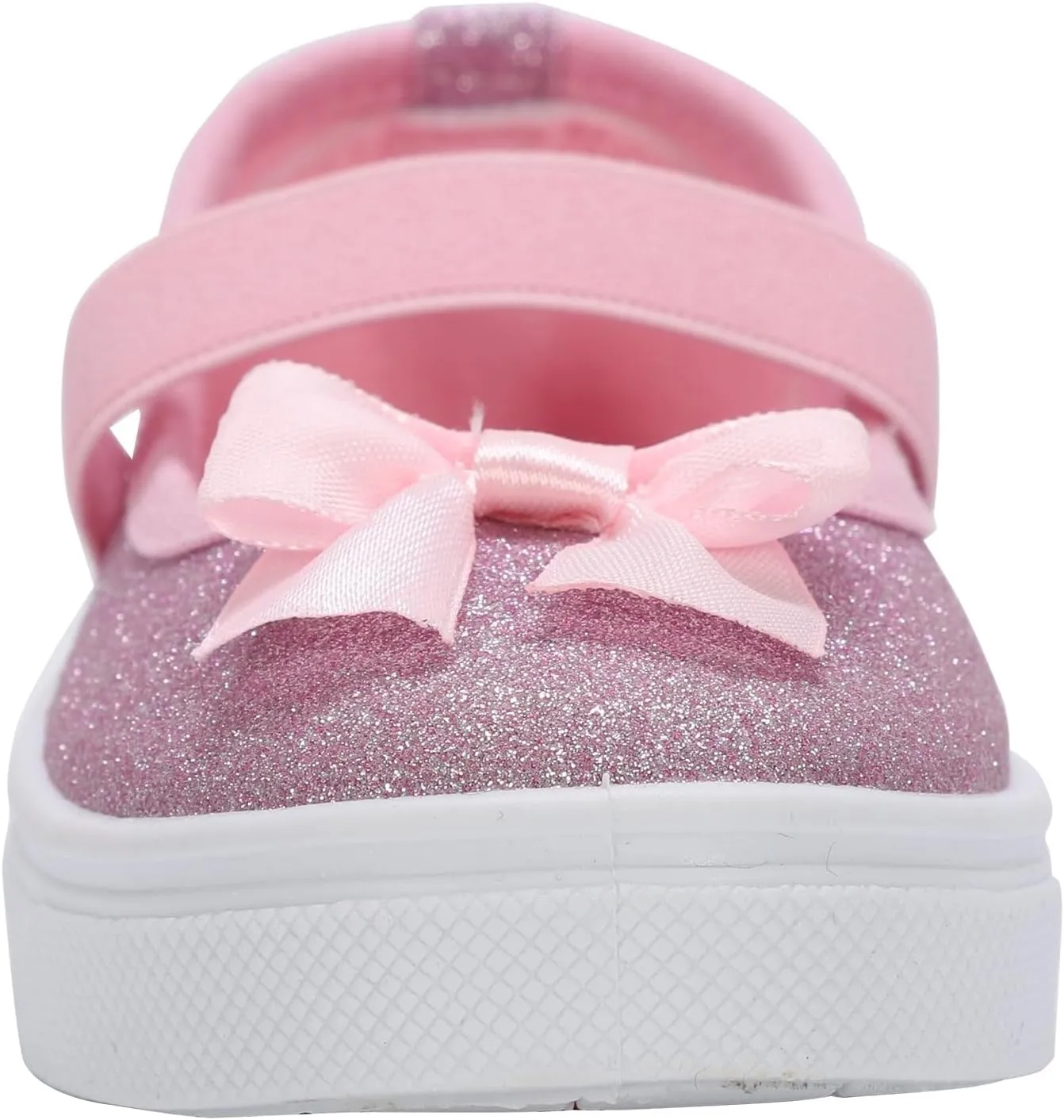 Oomphies Quinn Slip-On Mary Jane Shoes for Girls – Comfortable Elastic Strap, Cushioned Insole & Durable Rubber Sole