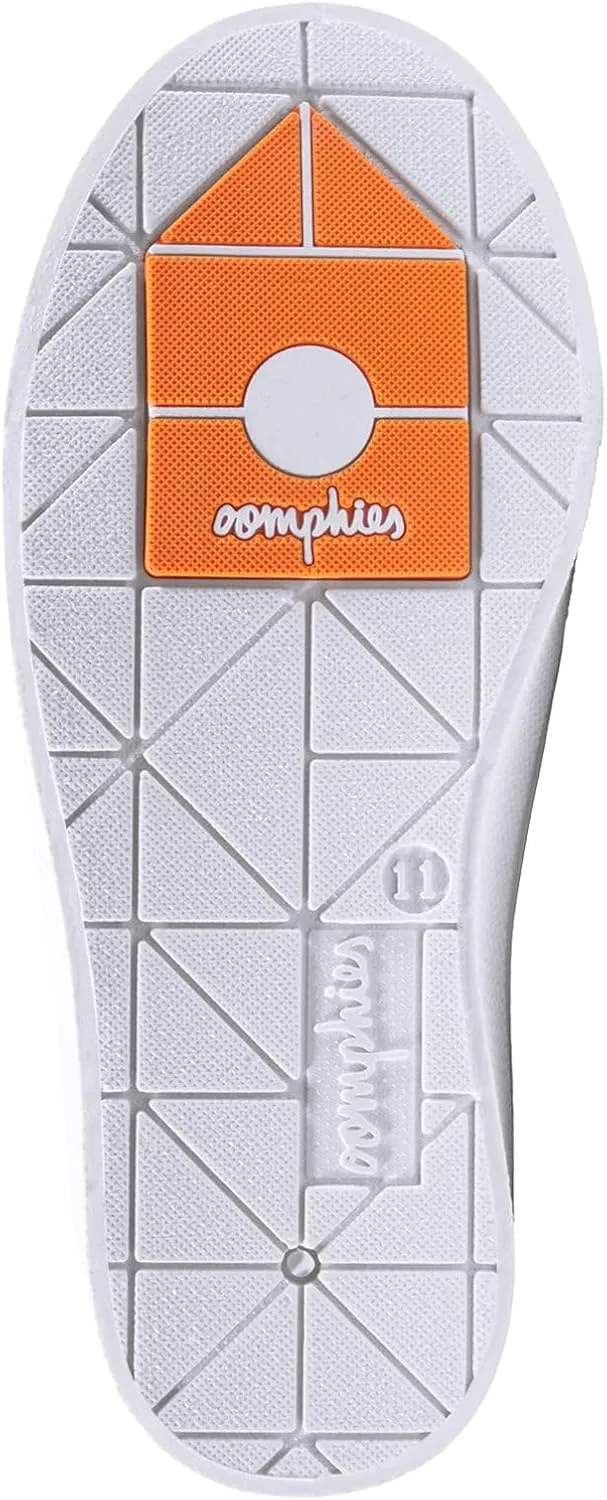 Oomphies Sam Girls Hi-Top Pull-On Sneakers – Canvas Upper, Elastic Laces, Cushioned Insole & Durable Rubber Sole
