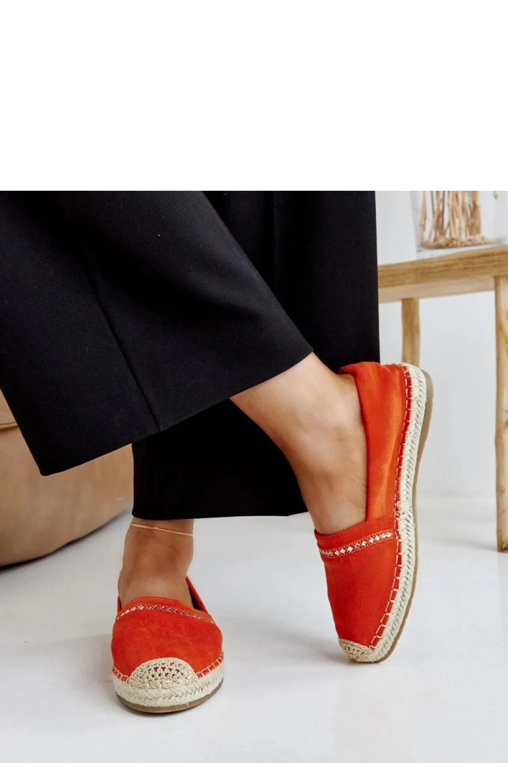 orange - Espadrille model 207345 Solea