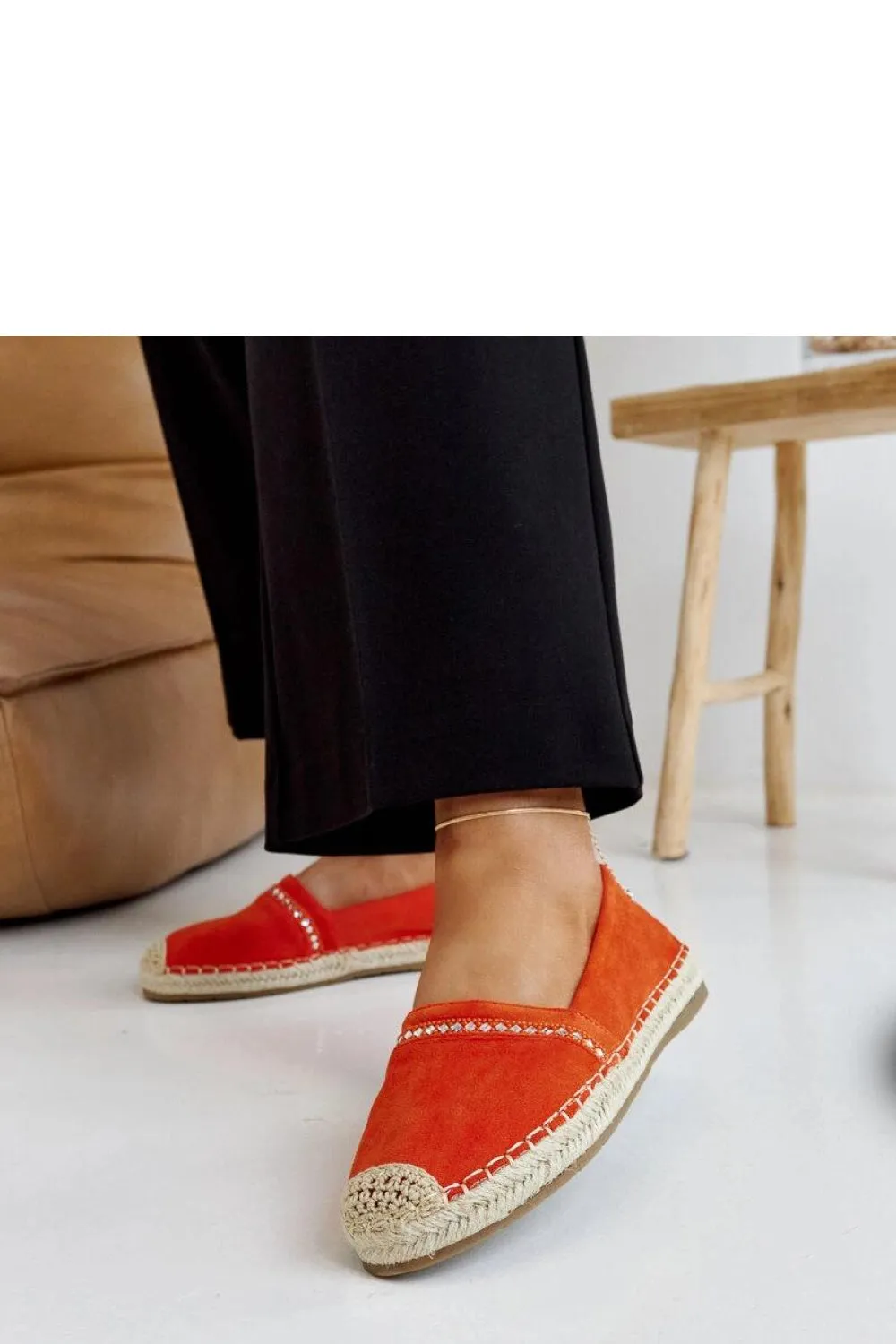 orange - Espadrille model 207345 Solea