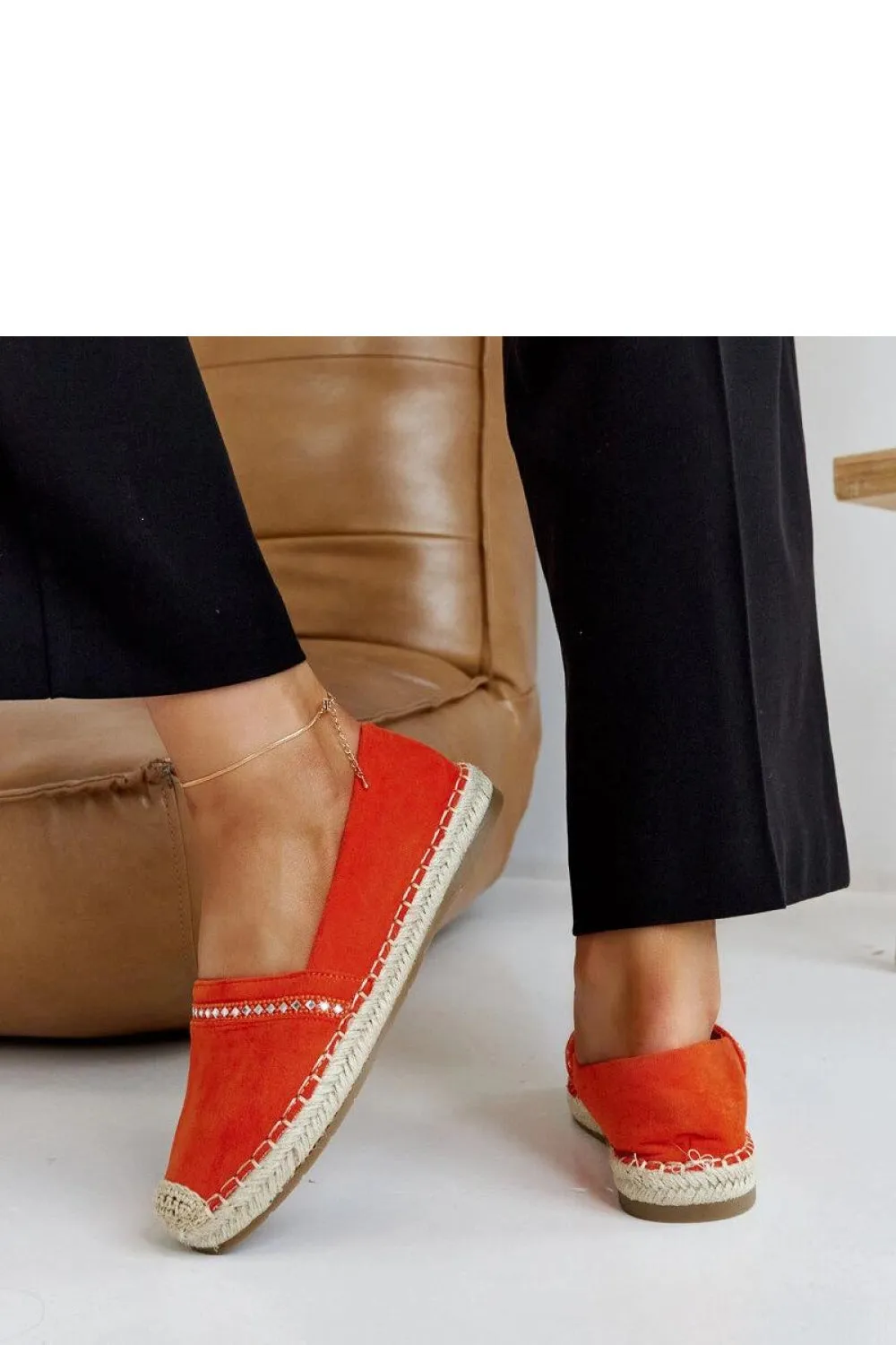 orange - Espadrille model 207345 Solea