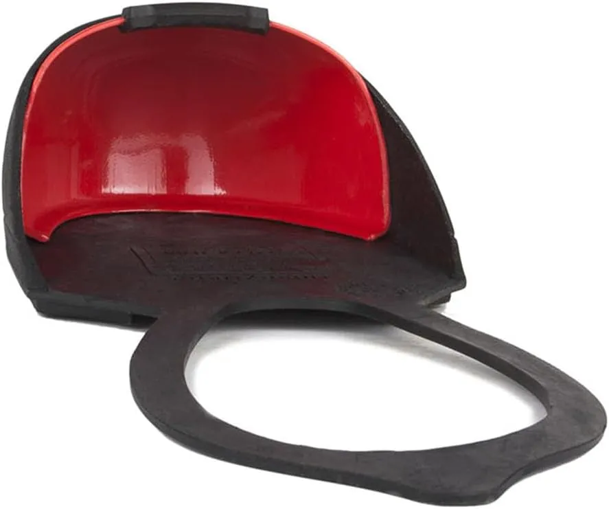 OSH1162-11, Natural Rubber Safety Overshoes with Steel Toe Cap and Back Strap Shoe Cover (Color Coded by Size)