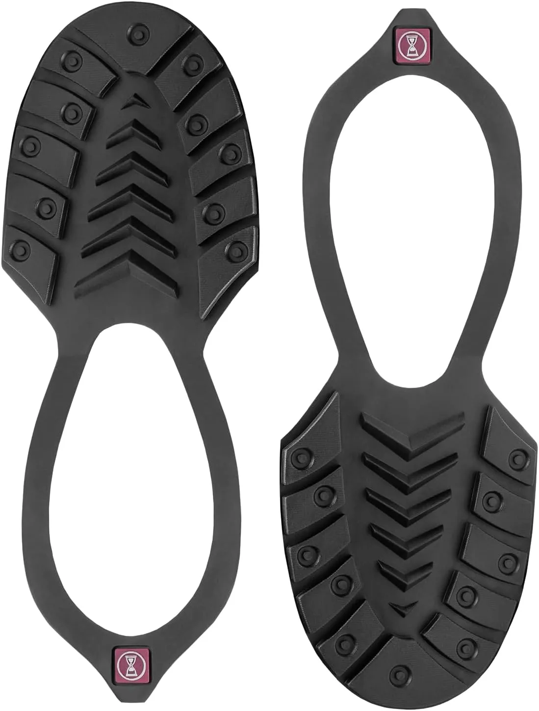 OSH1162-11, Natural Rubber Safety Overshoes with Steel Toe Cap and Back Strap Shoe Cover (Color Coded by Size)