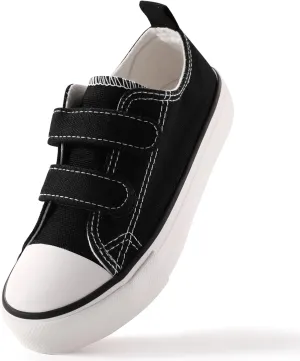PATPAT Toddler Shoes for Girl & Boy, Toddler Sneakers Little Kid Shoes [Breathable & Comfortable] [Lightweight & Durable] Casual, Stylish and Comfortable Slip-On Canvas Sneaker Toddler Shoes Size