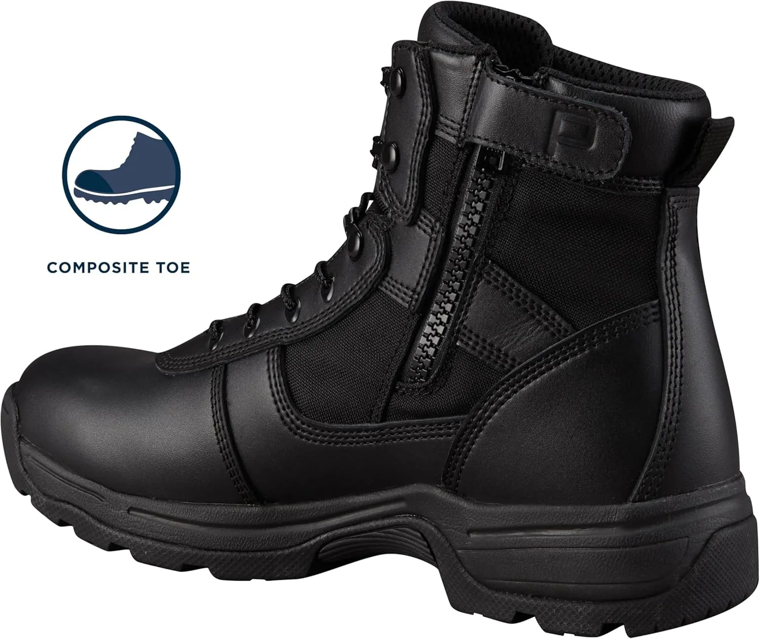 Propper Men's Series 100 6" Side Zip Boot Waterproof Comp Toe Military and Tactical