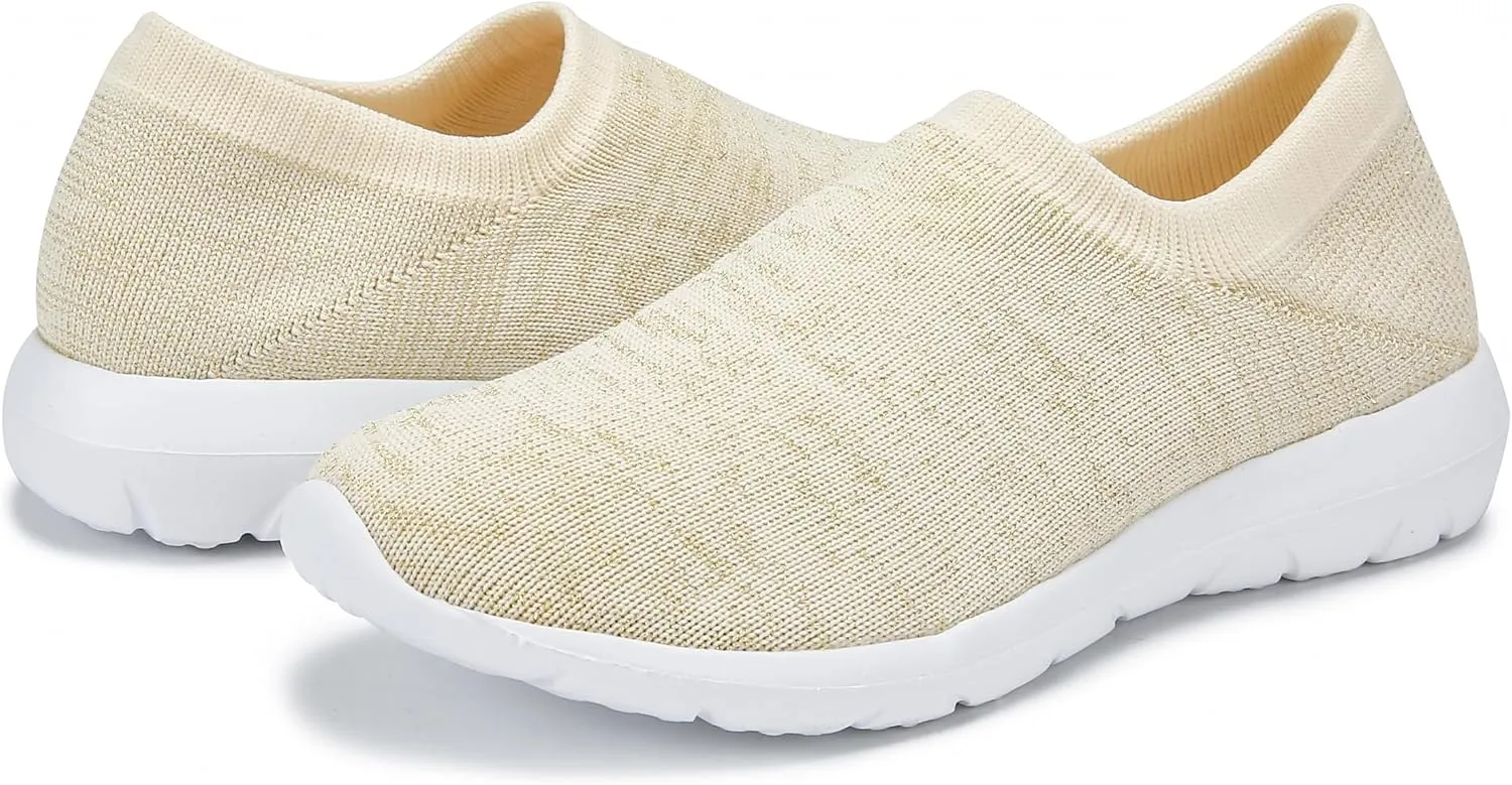 Pt&Hq Comfortable Tennis Running Shoes for Women Lightweight and Slip On Sneakers Casual Women's Walking Shoes