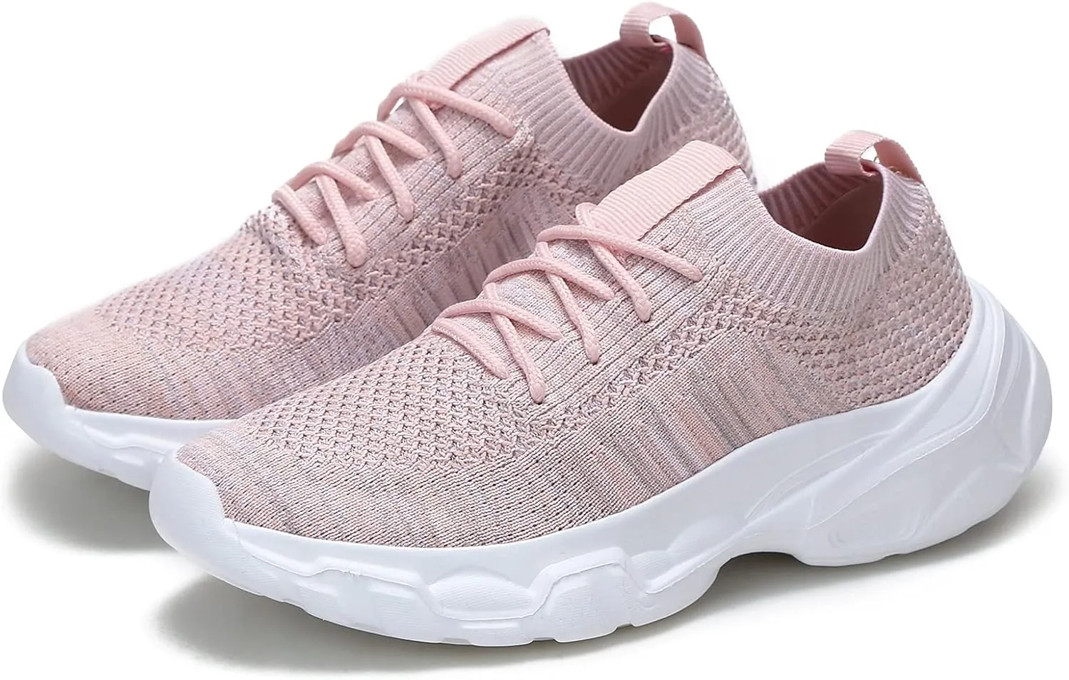Pt&Hq Comfortable Tennis Running Shoes for Women Lightweight and Slip On Sneakers Casual Women's Walking Shoes
