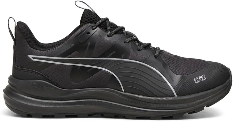 PUMA Mens Reflect Lite Trail PTX Trail Running Sneakers Shoes - Black - Size 12 M