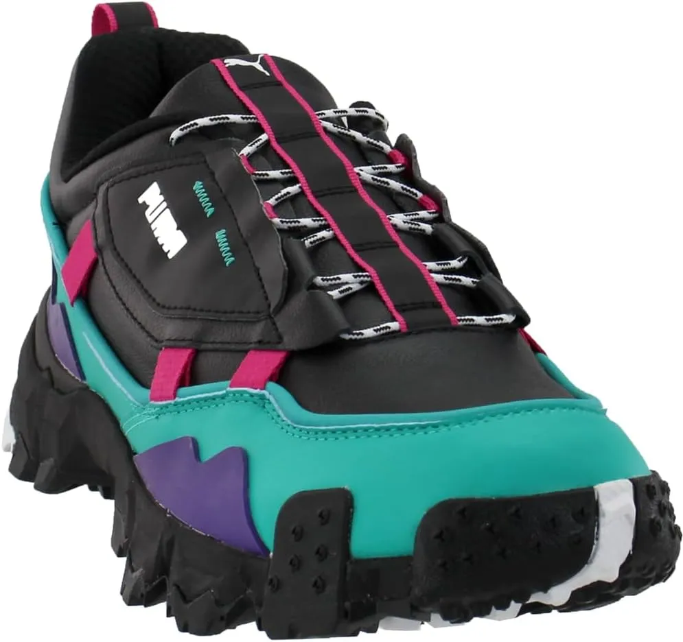 PUMA Mens Trailfox Overland Fresh Trail Running Sneakers Shoes - Black