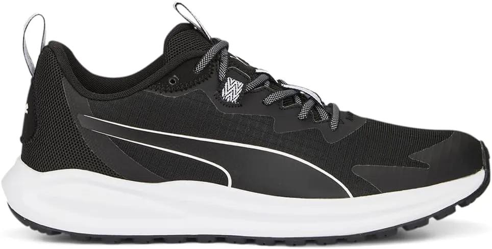 PUMA Mens Twitch Runner Trail Running Sneakers Shoes - Black - Size 10 M