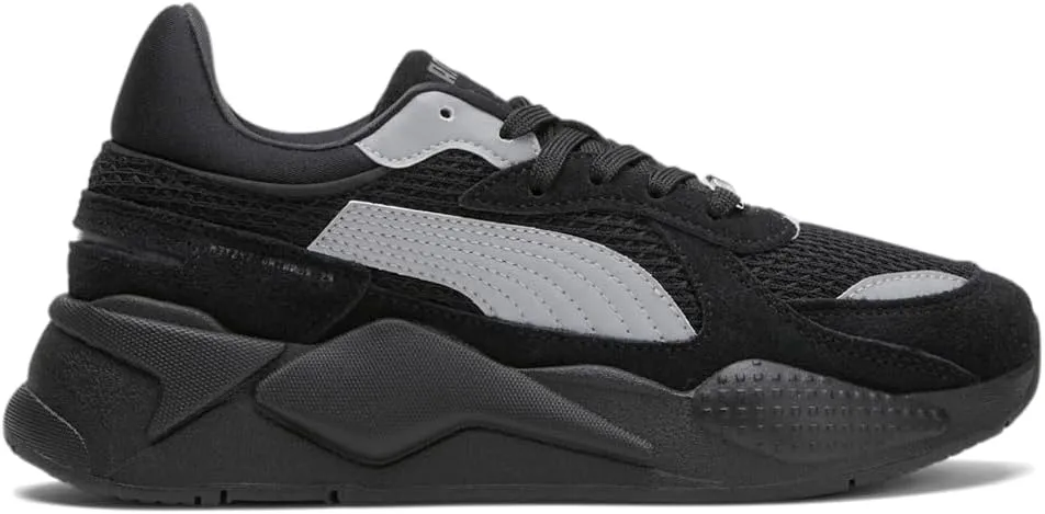 Puma Womens Lqs X Rs-X Lace Up Sneakers Shoes Casual - Black