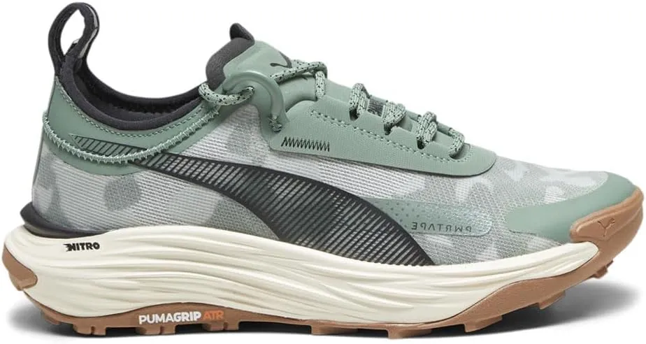 PUMA Womens Voyage Nitro 3 Running Sneakers Shoes - Green - Size 7 M